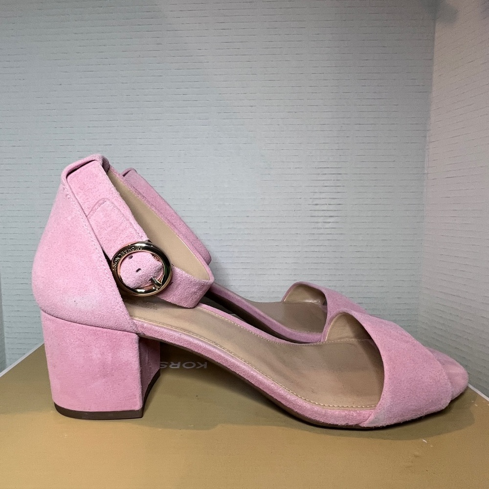 Michael Kors Beautiful Leather Lena Flex Sandal Size 9.5